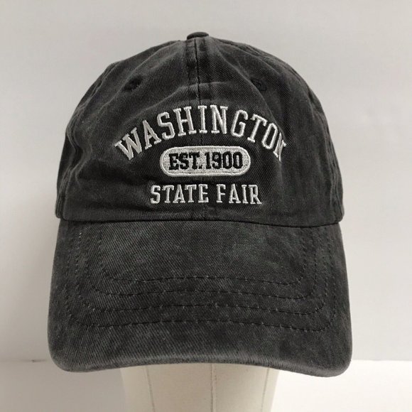 Washington State Fair Gray Adjustable Hat - Picture 1 of 6